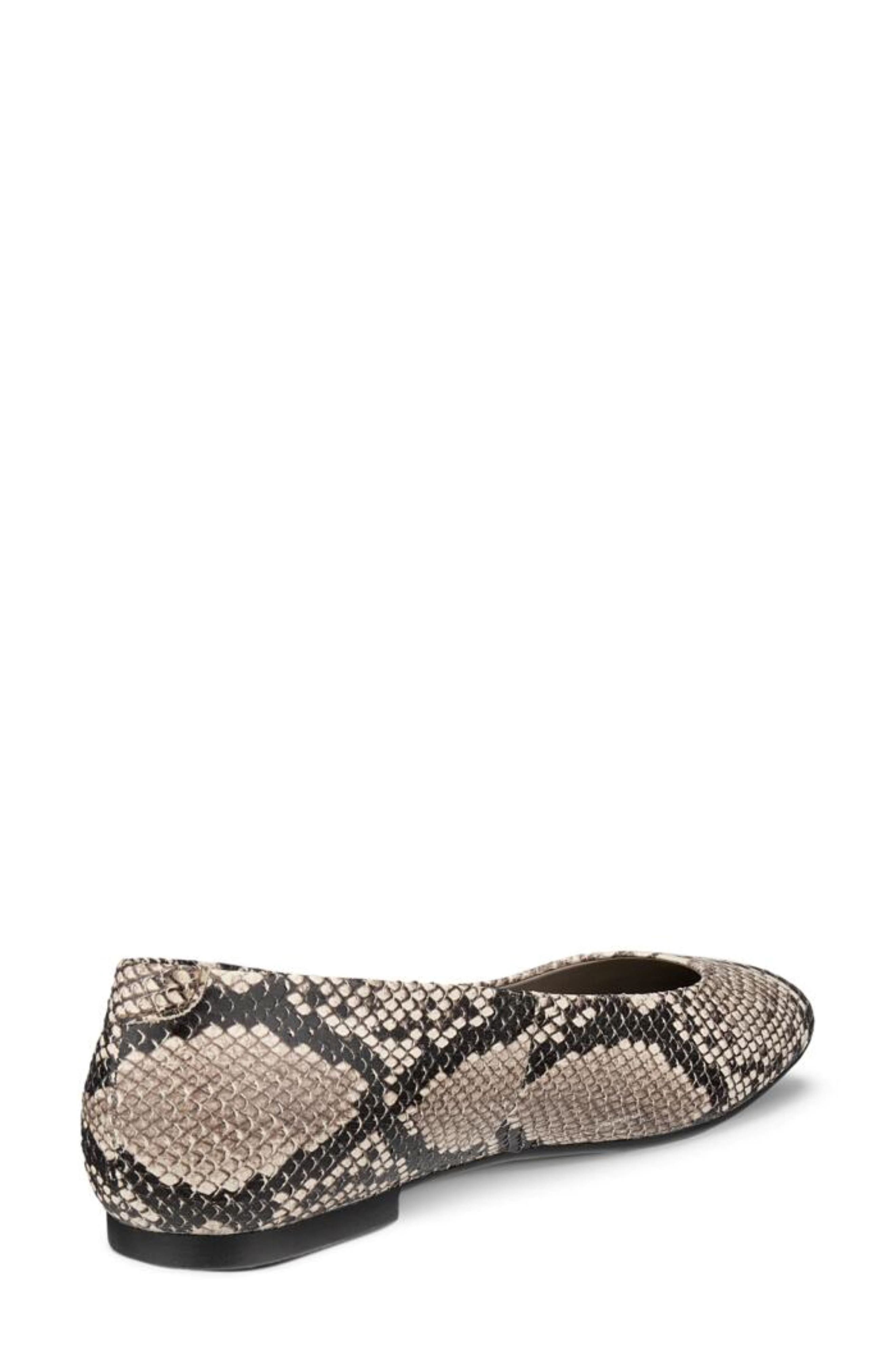 Margot Ballet Flat, Alternate, color, DARK CLAY