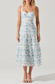 ASTR the Label Pellagia Eyelet Embroidery A-Line Dress