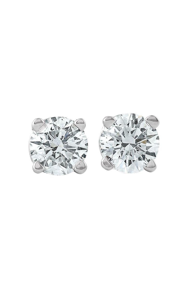 Bliss Diamond 3/8 Ct TDW 14k Gold Lab Grown Diamond Studs Screw Back Earrings, Main, color, 