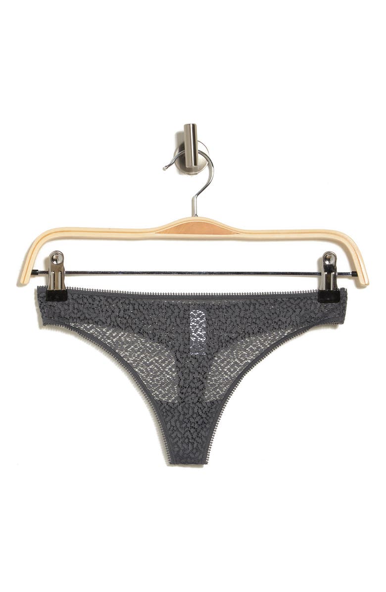 DKNY Modern Lace Thong, Alternate, color, 