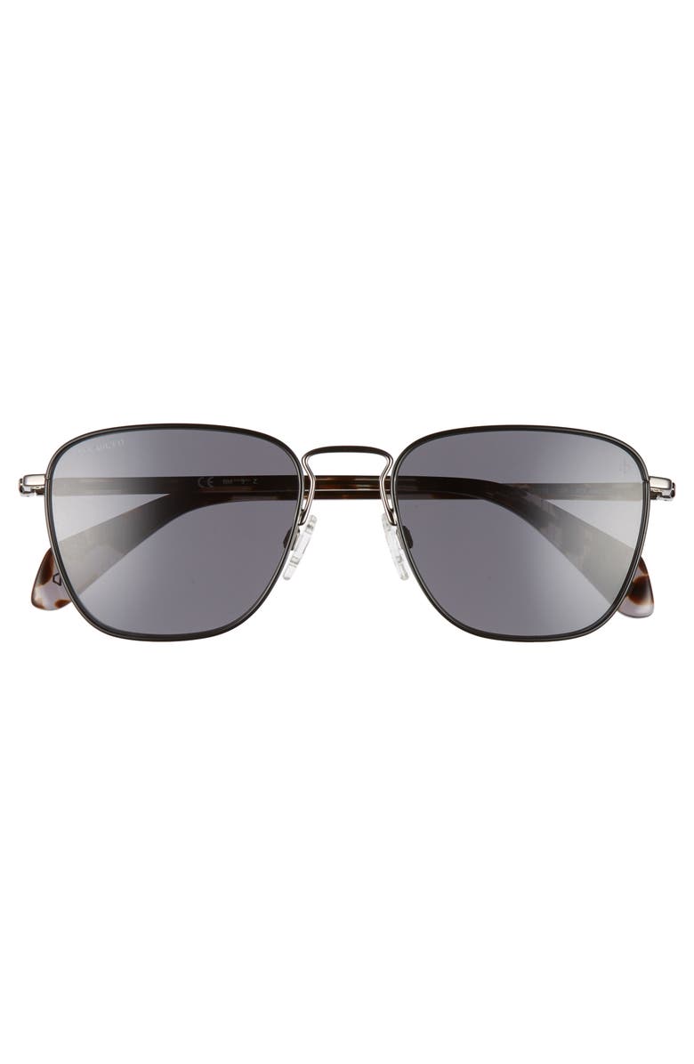 rag & bone 54mm Polarized Navigator Sunglasses, Alternate, color, 