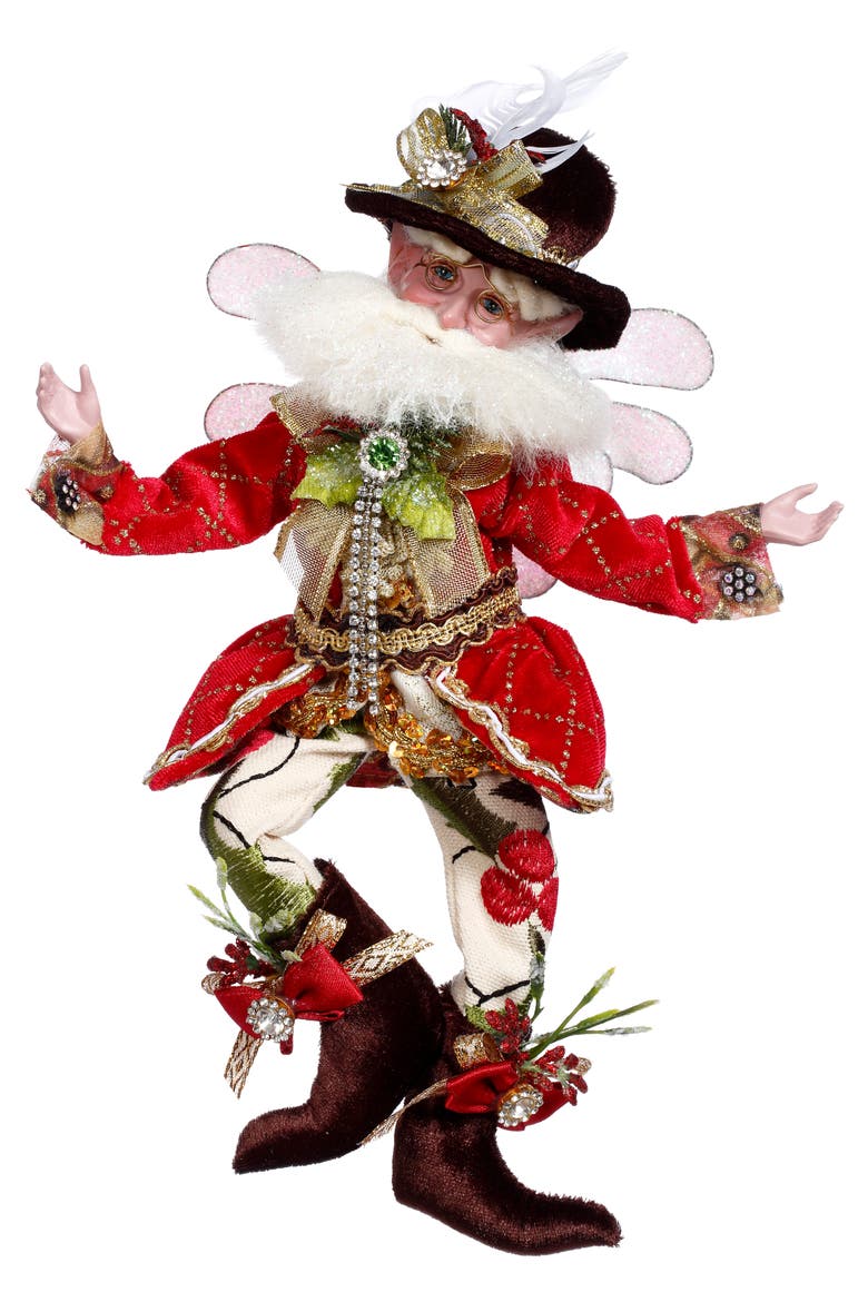 Bavarian Village Fairy, Small, Main, color, Red