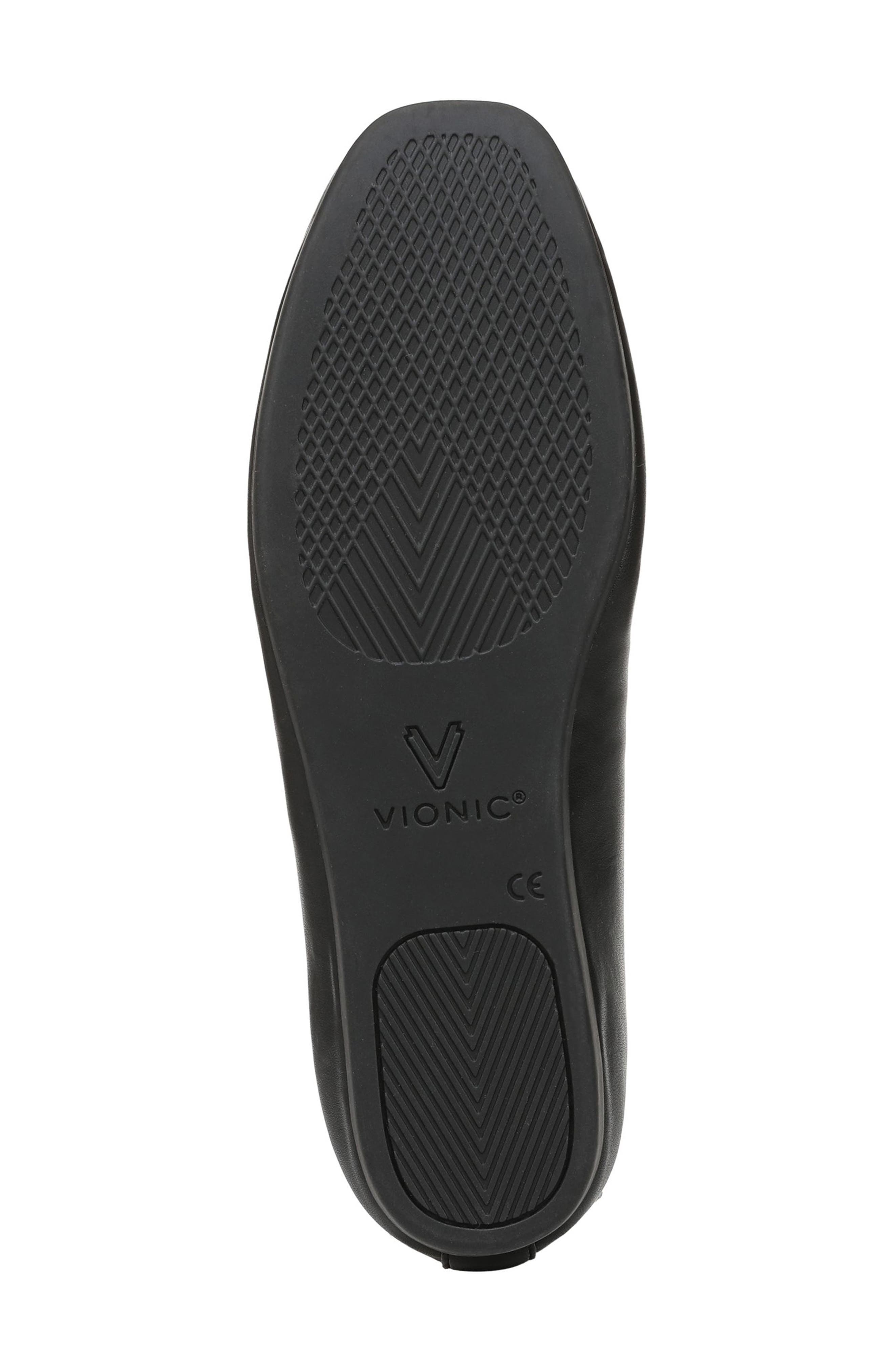 Vionic Colette Mary Jane Flat, Alternate, color, Black