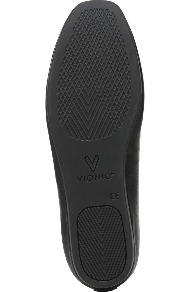 Vionic Colette Mary Jane Flat, Alternate, color, Black