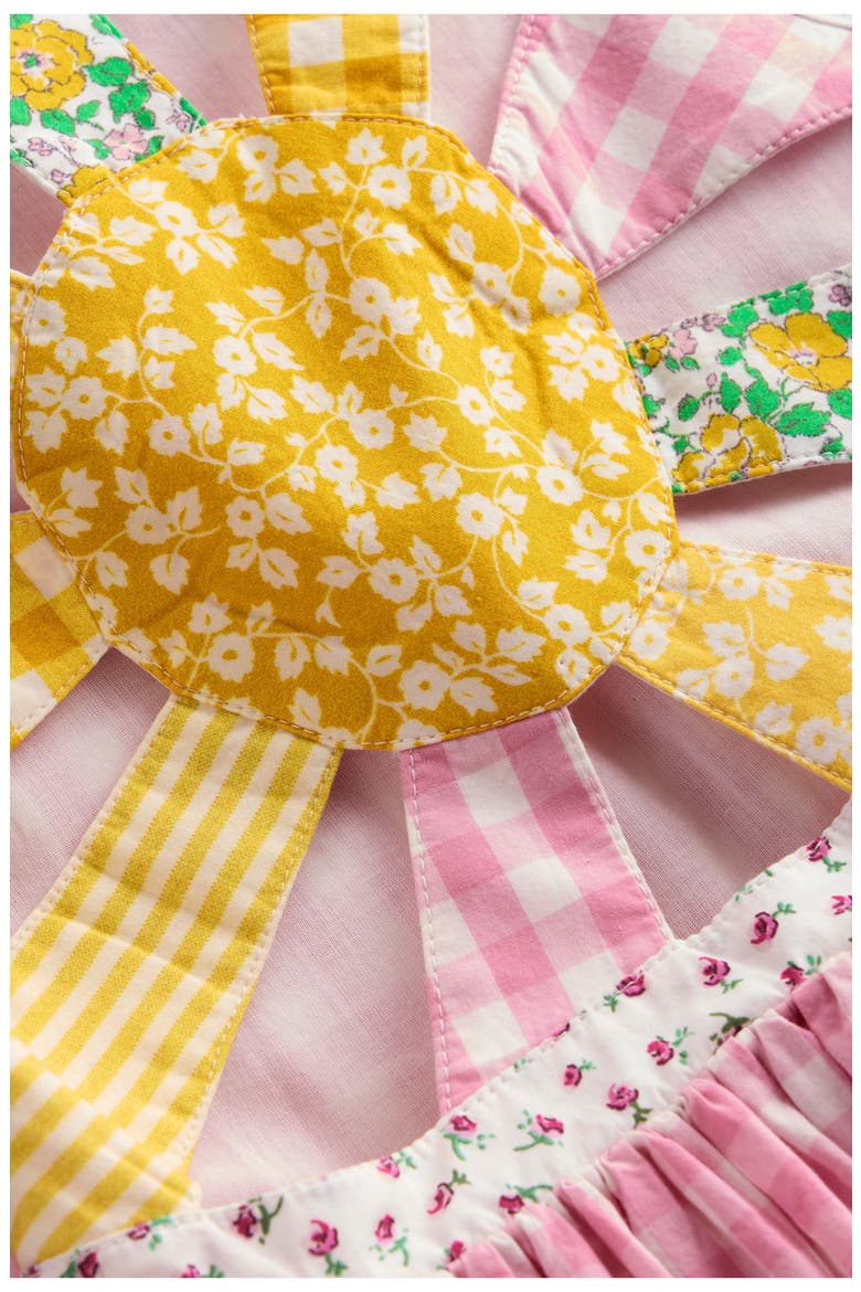 Kids' Harlow Gingham Strappy Cotton Sundress, Alternate, color, SPRING BLOSSOM GINGHAM SUNRAY