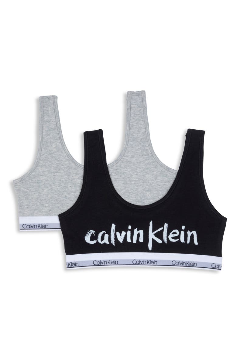 Calvin Klein Kids
 Assorted 2-Pack Bralettes, Main, color, 
