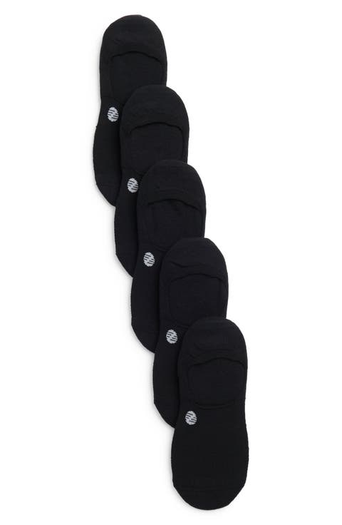 All Purpose Cushioned 5-Pack No Show Liner Socks