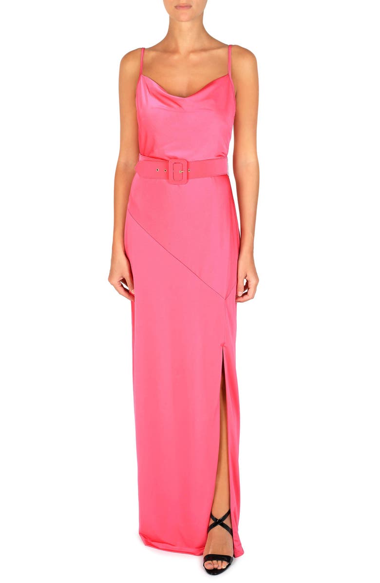 JULIA JORDAN Belted Shirt Gown main image 1
