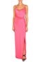 Cowl Neck Belted Maxi Dress