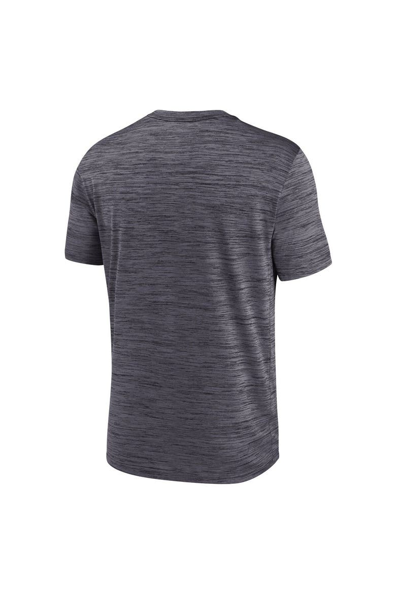 Men's Nike Anthracite New Orleans Saints Yardline Velocity Performance T-Shirt, Alternate, color, Anthracite