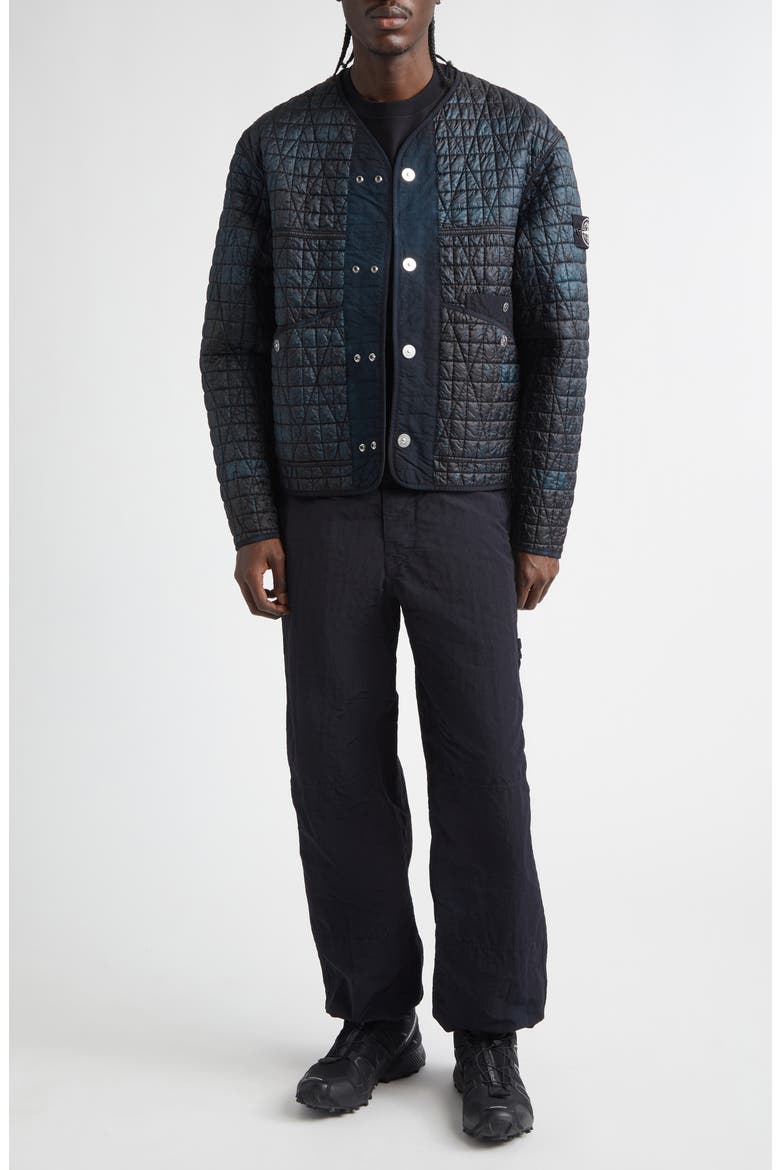 Quilted Jacket, Alternate, color, V0029 BLACK