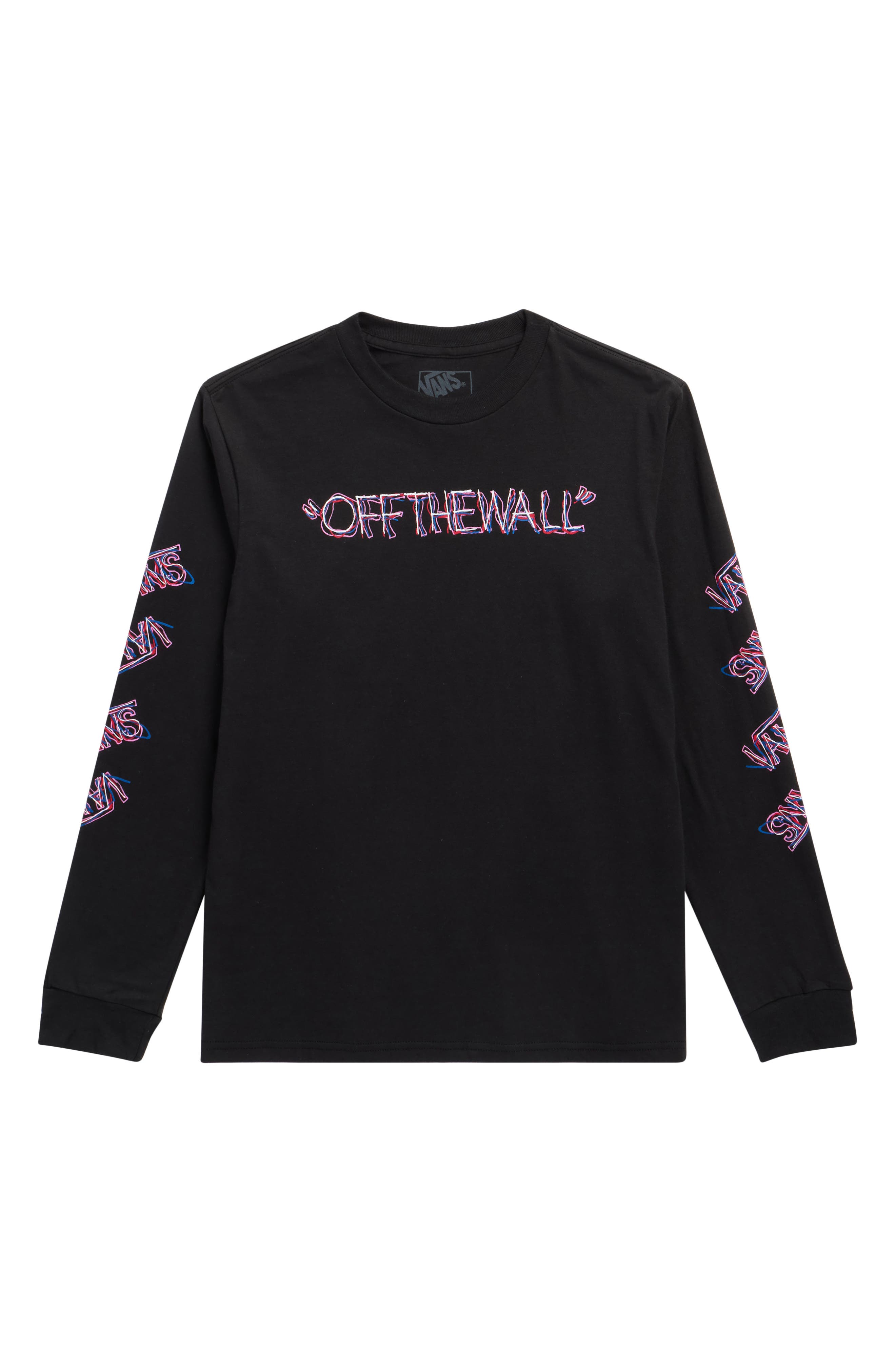 Kids' Scribbled Past Long Sleeve Graphic T-Shirt