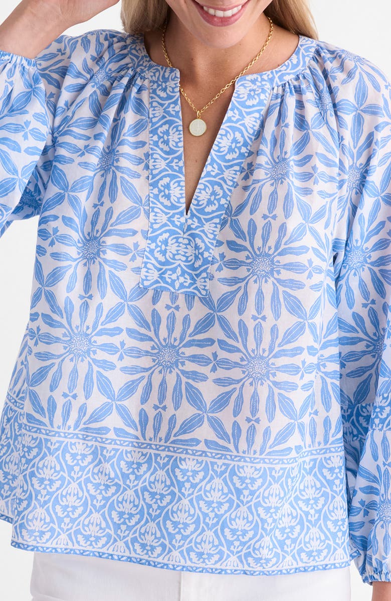 vineyard vines Emilia Print Top, Main, color,