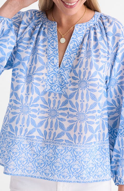 Emilia Print Top