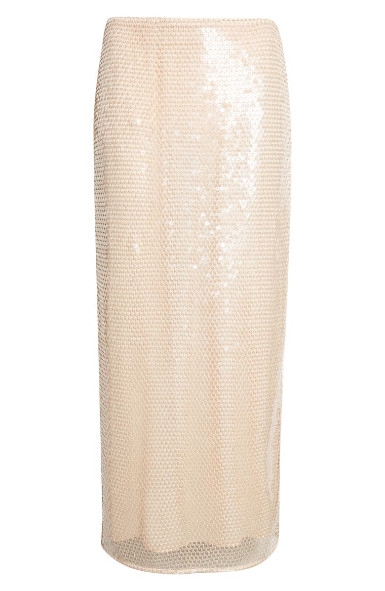 Toccin Leilani Sequin Knit Maxi Skirt, Alternate, color,