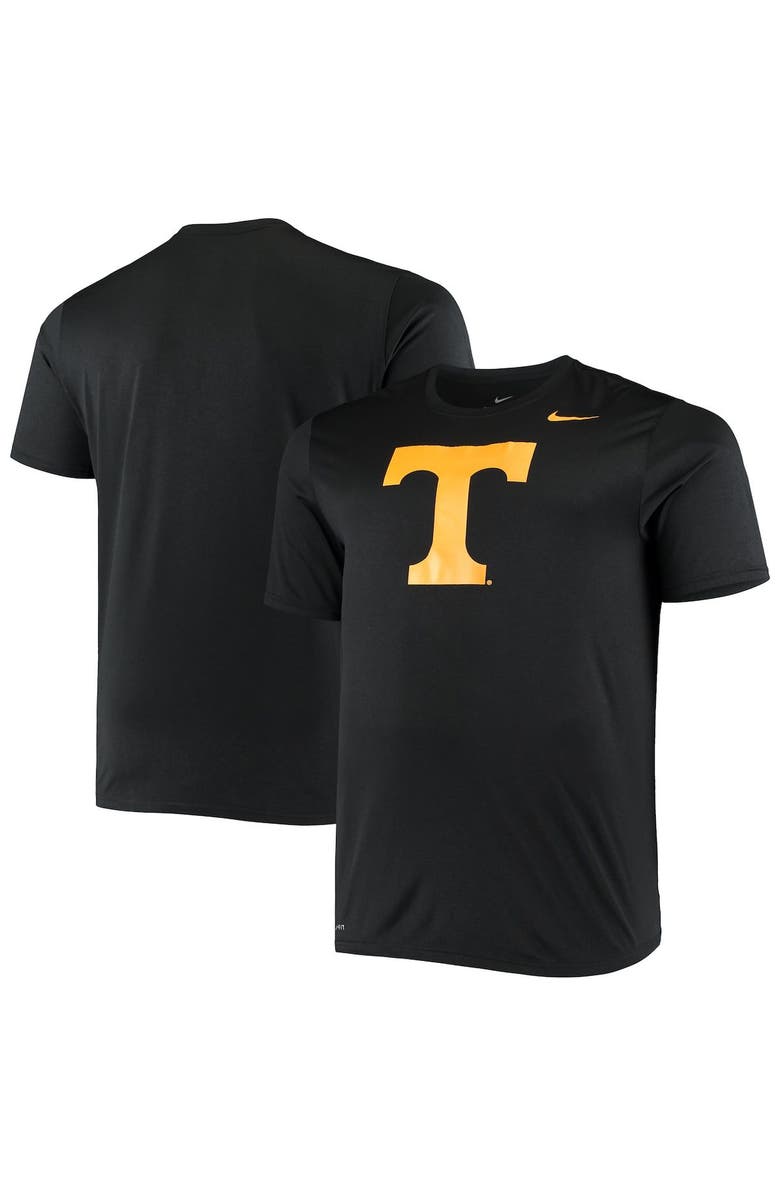 Nike Men's Nike Black Tennessee Volunteers Big & Tall Legend Primary Logo Performance T-Shirt, Alternate, color, 