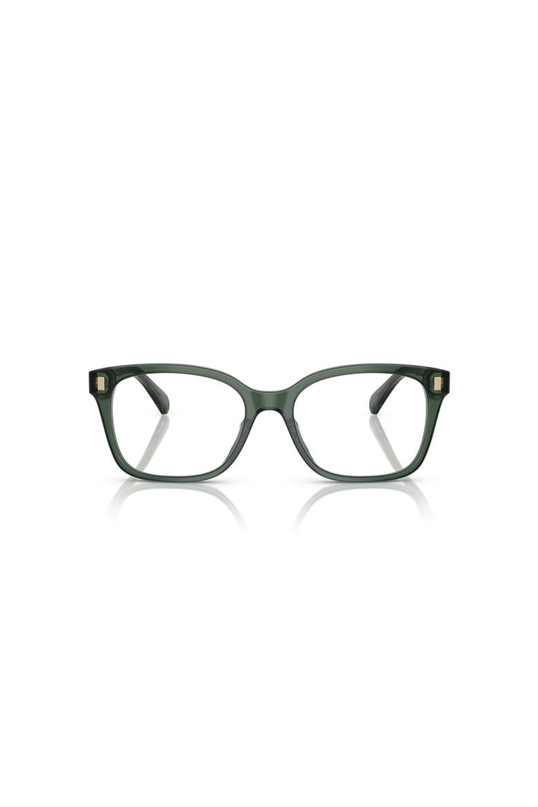 53mm Rectangle optical glasses, Alternate, color, Green