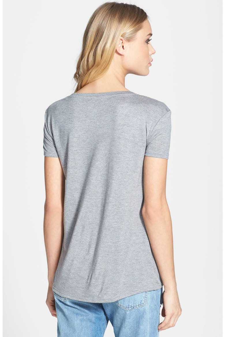 V-Neck Tee, Alternate, color, GREY