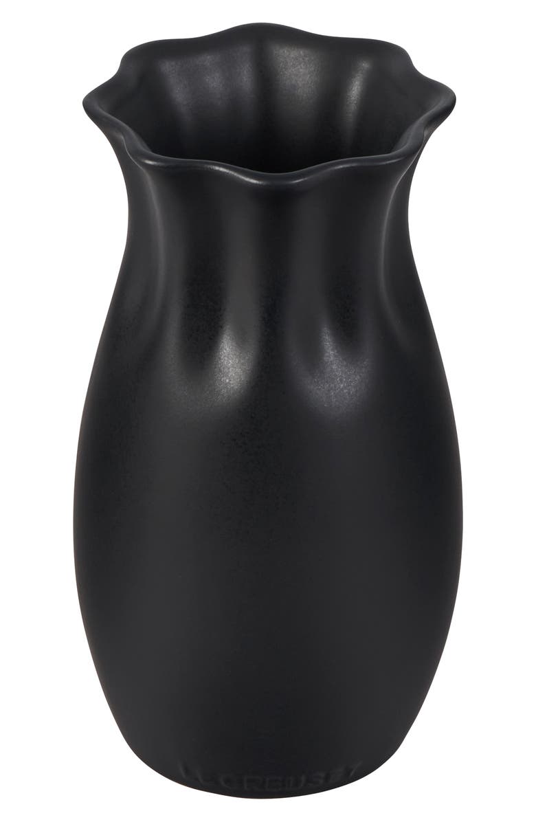 Le Creuset Small Stoneware Vase, Main, color, 