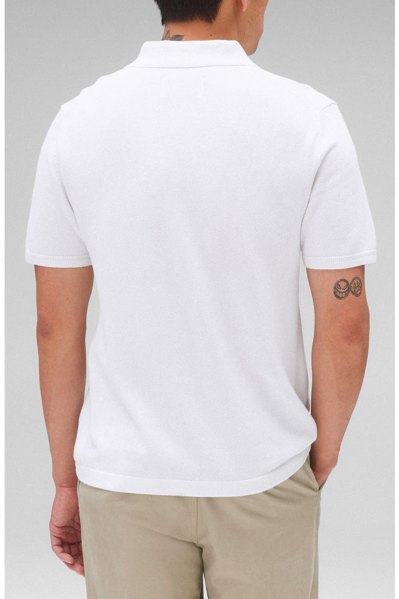 Supima® Cotton Piqué Polo, Alternate, color, WHITE