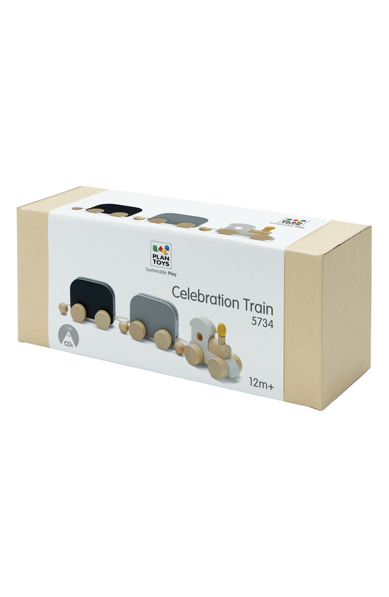 PlanToys<sup>®</sup> Celebration Train, Alternate, color, Assorted