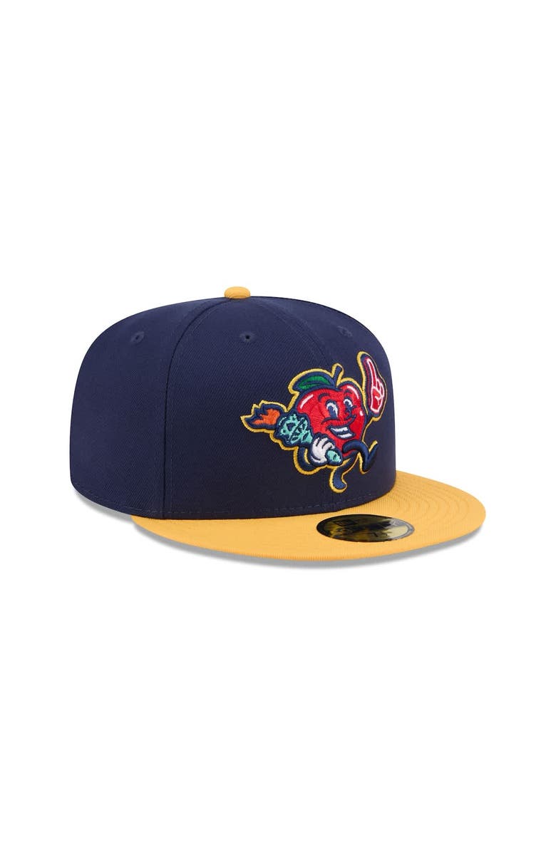 New Era Men's New Era Navy Hudson Valley Renegades Theme Nights 59FIFTY Fitted Hat, Alternate, color, Navy