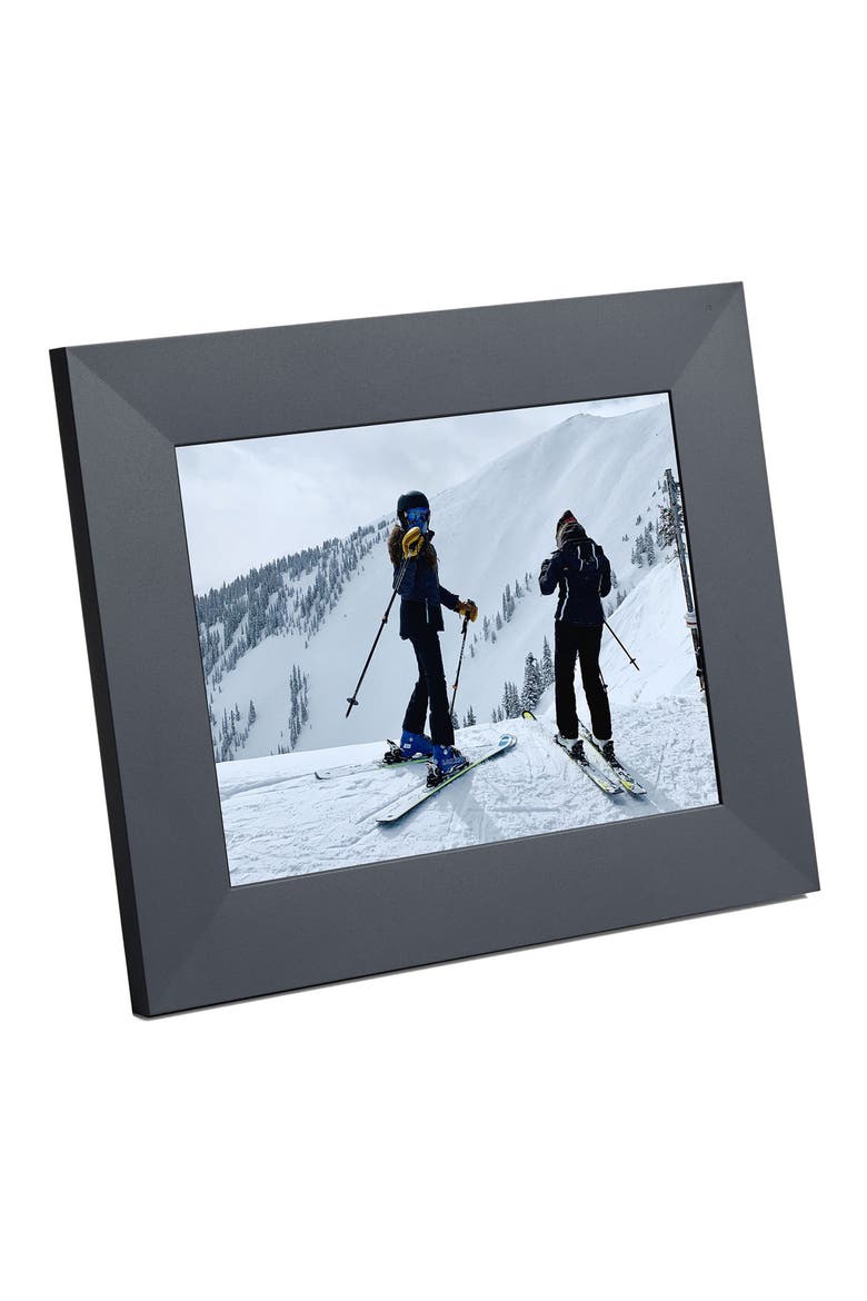 Aura Sawyer Digital Photo Frame, Alternate, color, SHALE