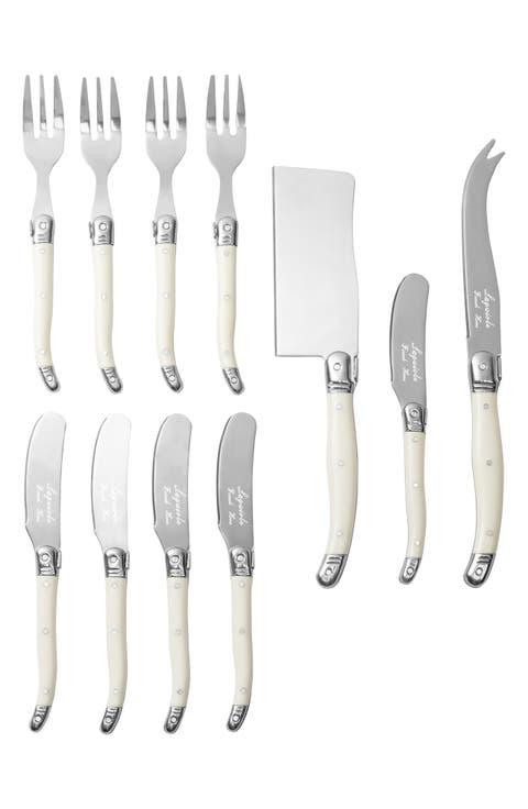 Ultimate 11-Piece Assorted Charcuterie Knife & Fork Set