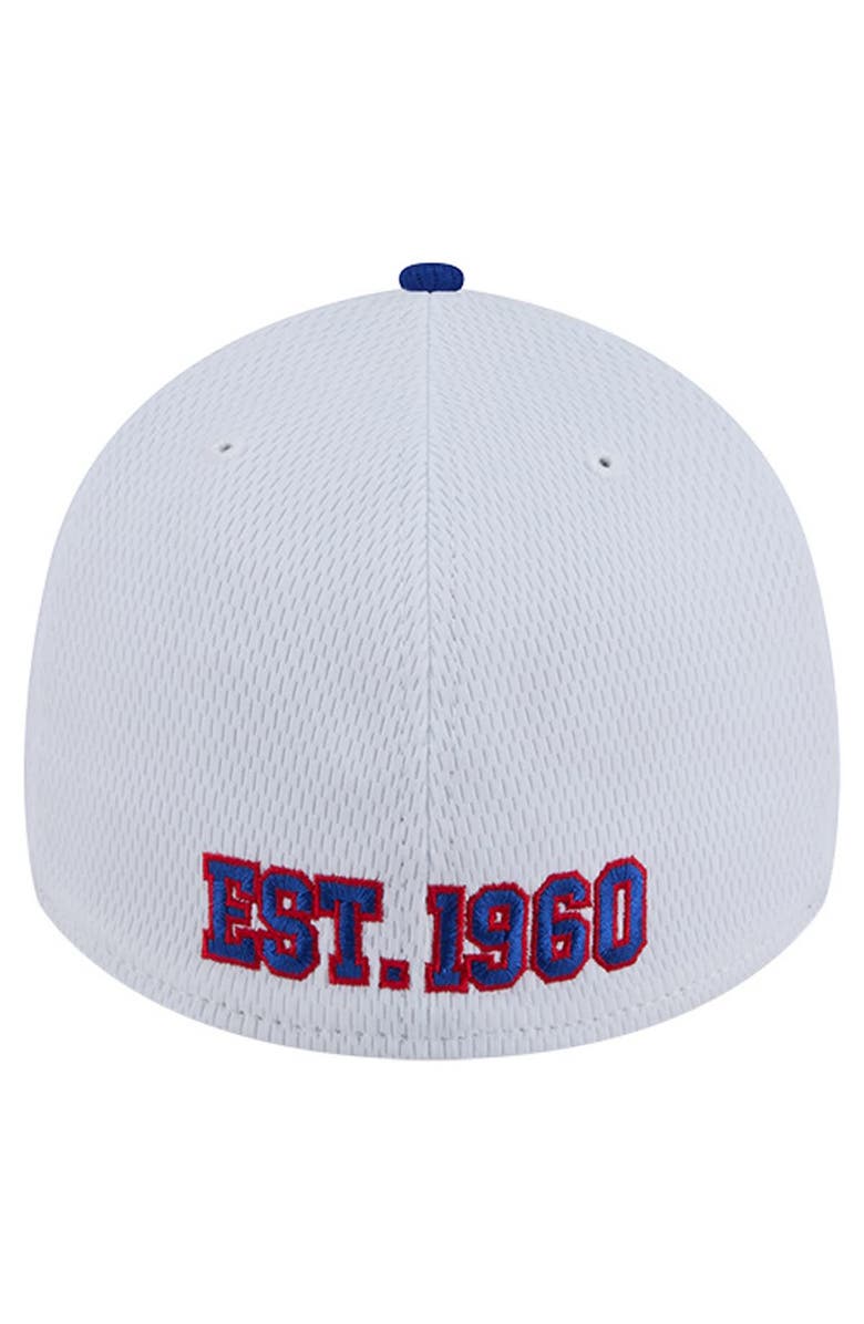 New Era Men's New Era  White/Royal Buffalo Bills Dashmark Rays 39THIRTY Flex Hat, Alternate, color, White
