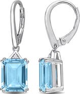 Julianna B. Gemstones Octagon Drop Earrings