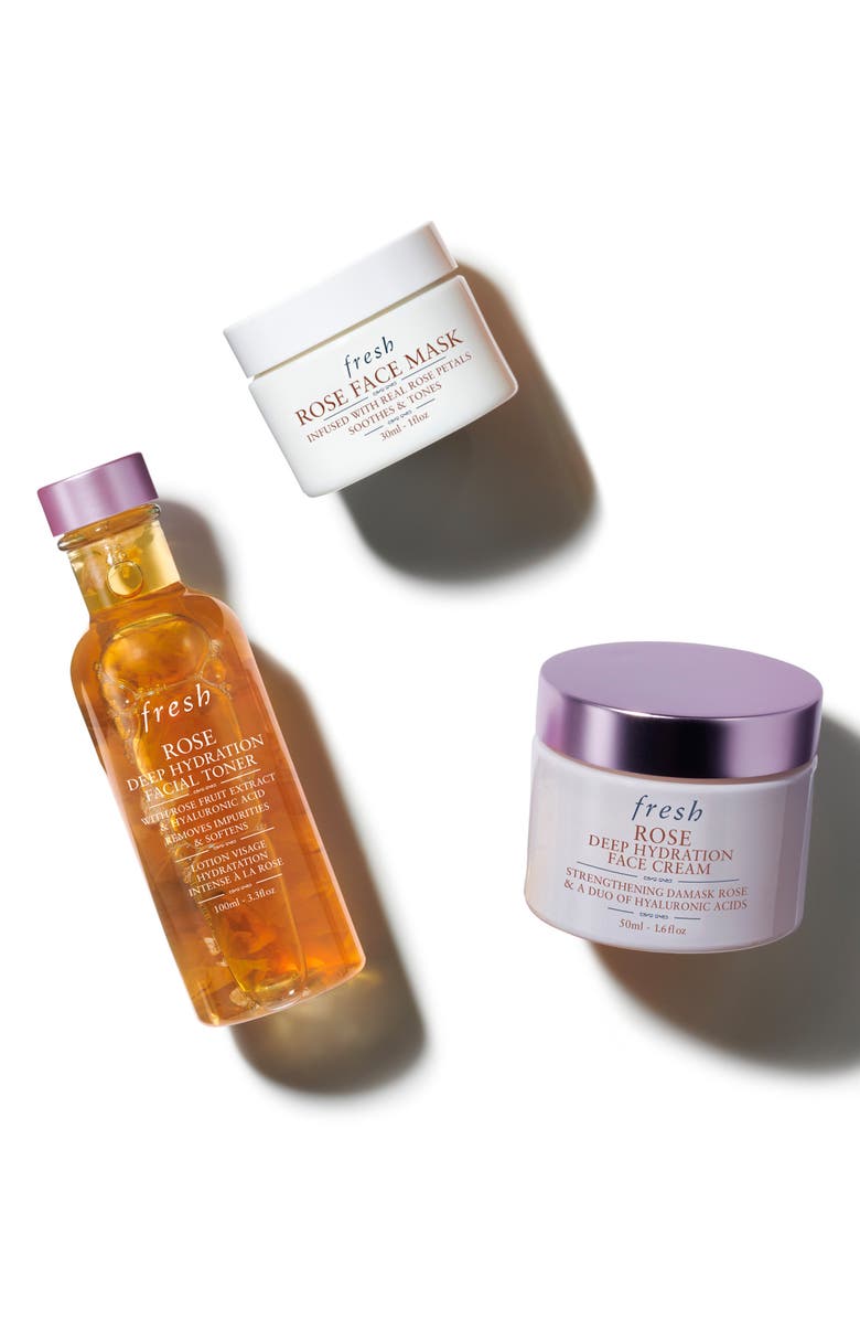 Fresh<sup>®</sup> Rose Deep Hydration Skin Care Gift Set USD $96 Value, Alternate, color,