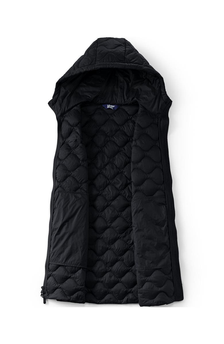 Lands' End Wanderweight Packable Down Long Vest, Alternate, color, 