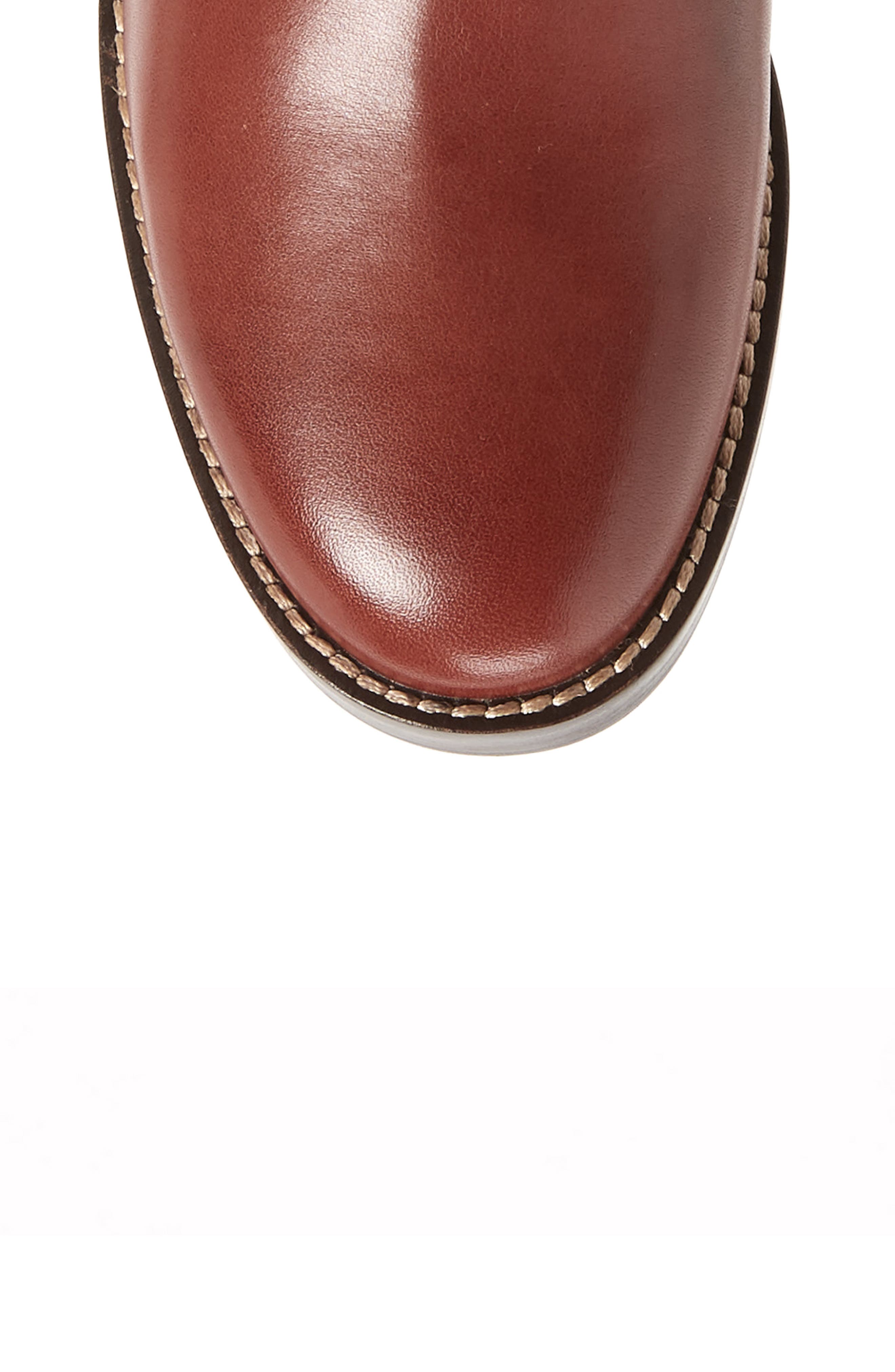 Parker Grand Stretch Knee High Boot, Alternate, color, CHERRY MAHOGANY LEATHER