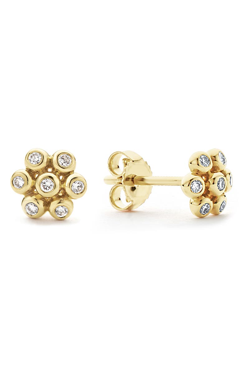LAGOS KSL Diamond Flower Stud Earrings, Alternate, color,