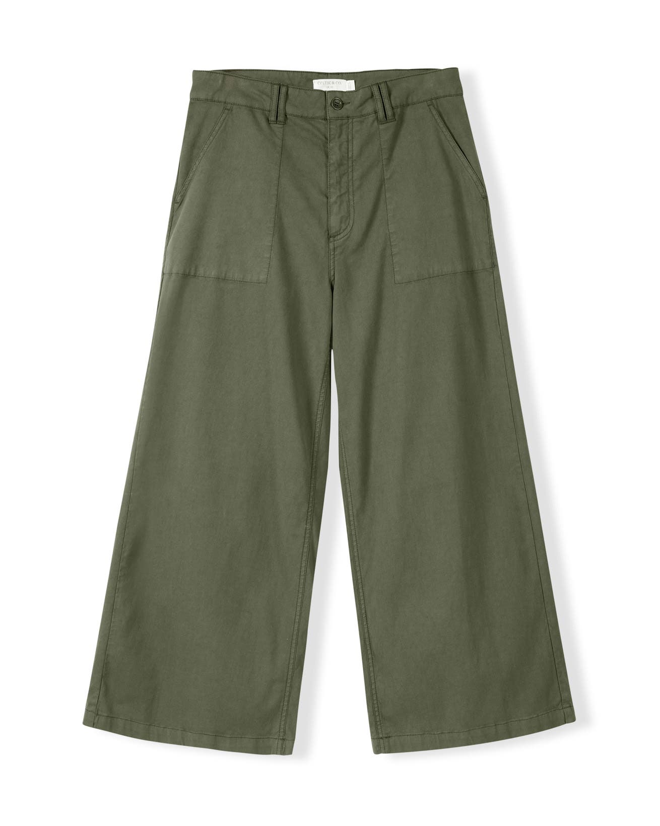 Wide Leg Pleat Front Pant - image 2