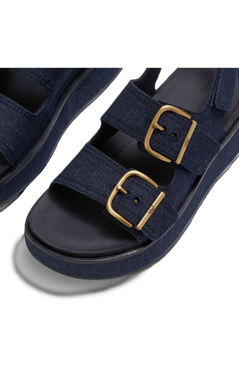 FitFlop Gen FF Max Buckle Denim, Alternate, color, Dark Denim