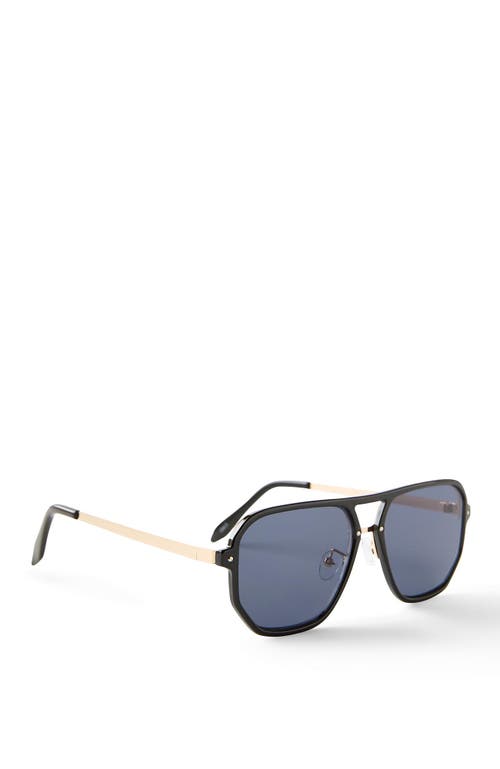 Cotton On Mikayla Aviator Sunglasses In Black