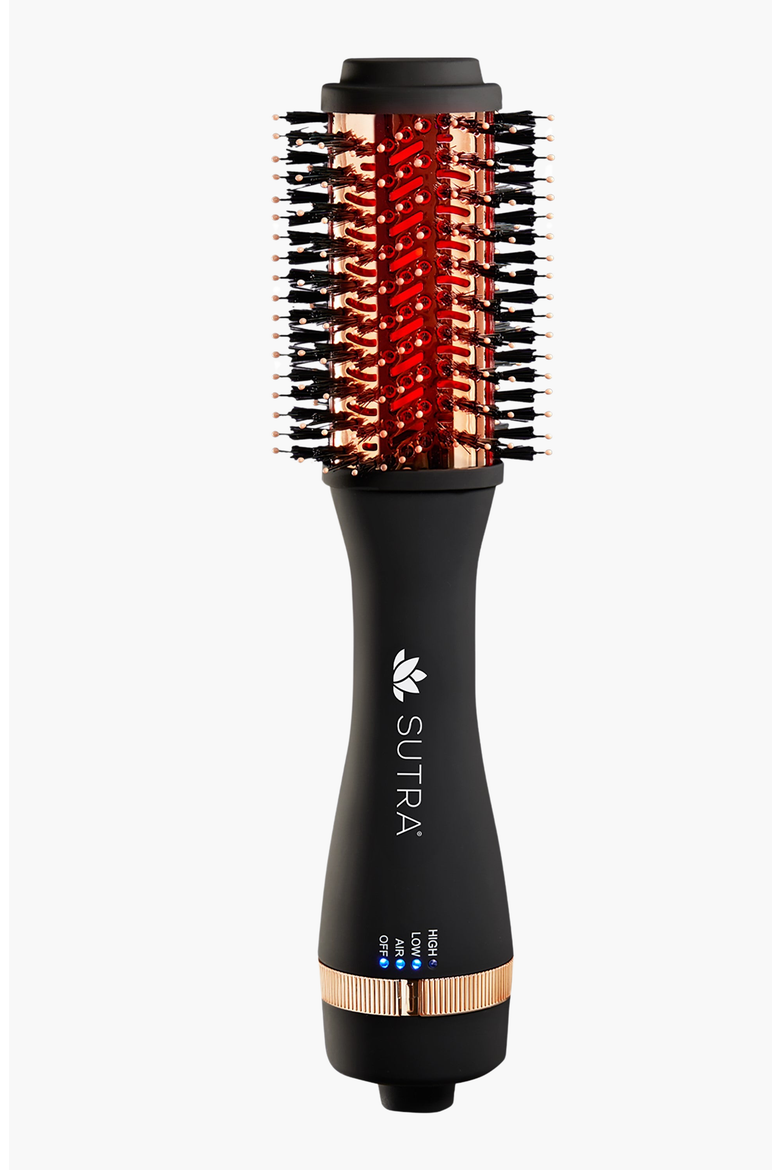IR INFRARED Blowout Brush, Main, color, Black With Rose Gold