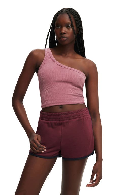 Cotton On Dolphin Hem Micro Mini Short In Red