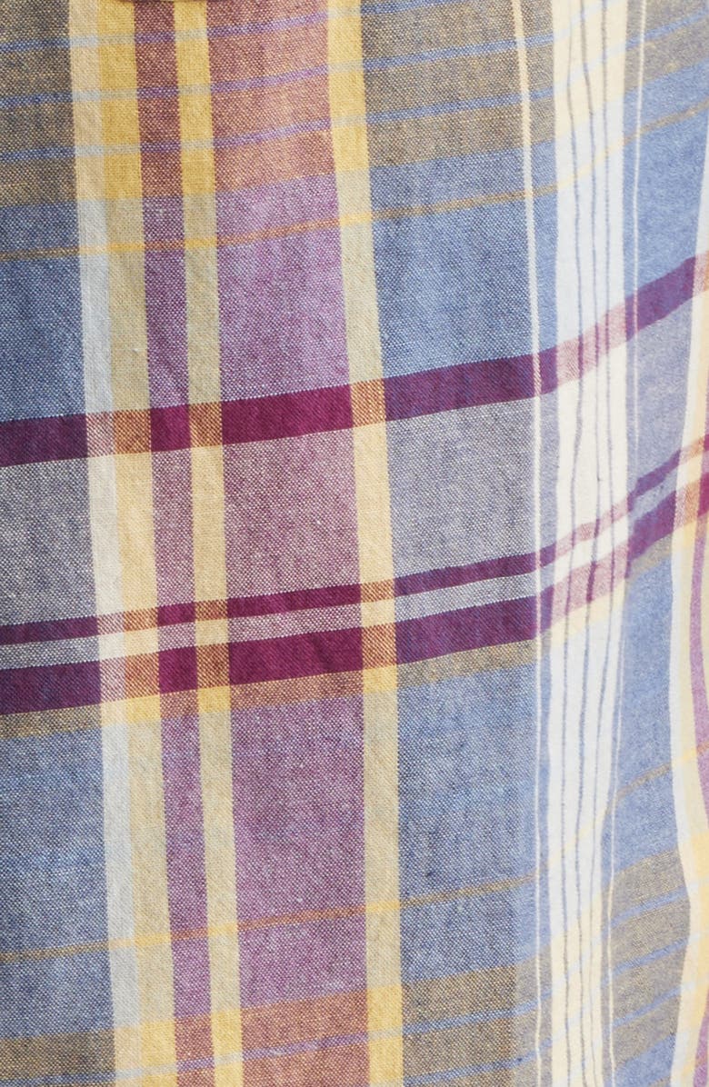 AG Wayne Plaid Button-Up Work Shirt, Alternate, color, Blue Multi