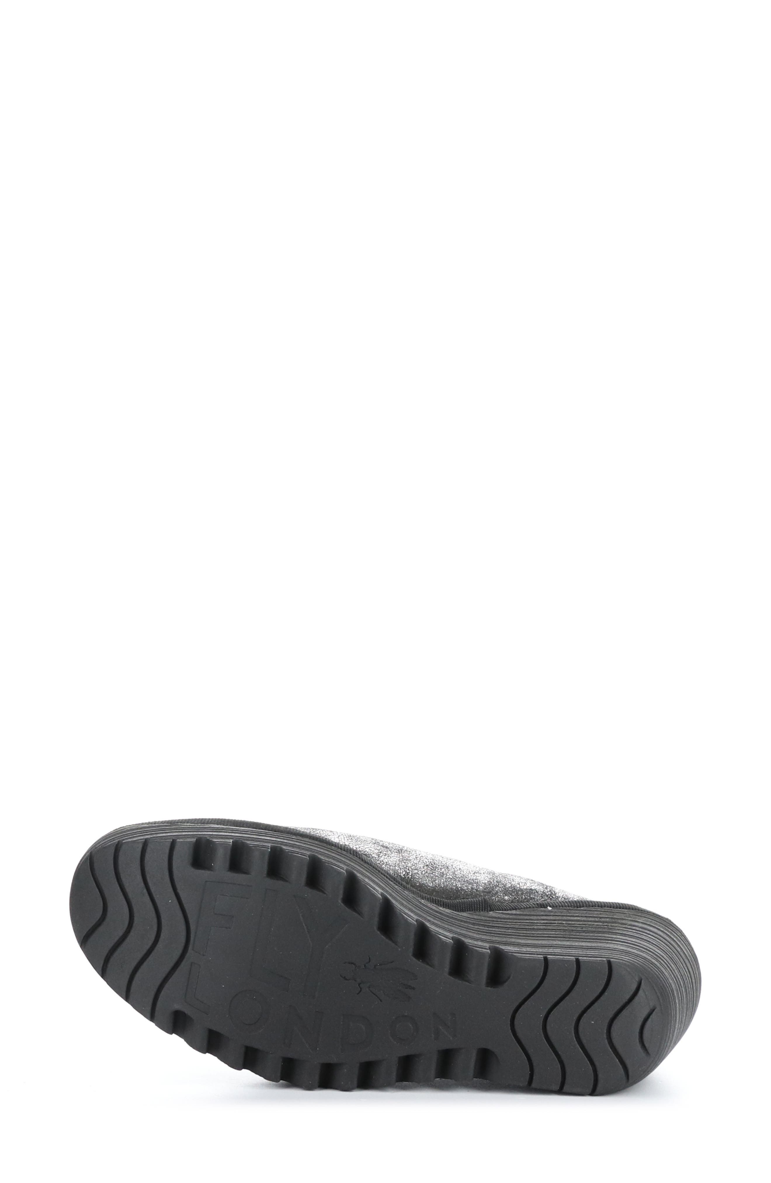 Yoza Wedge Ballet Shoe, Alternate, color, SILVER DK FLASH