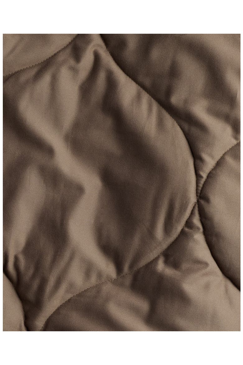 Cotton Drift Comforter, Alternate, color, WARM GREY