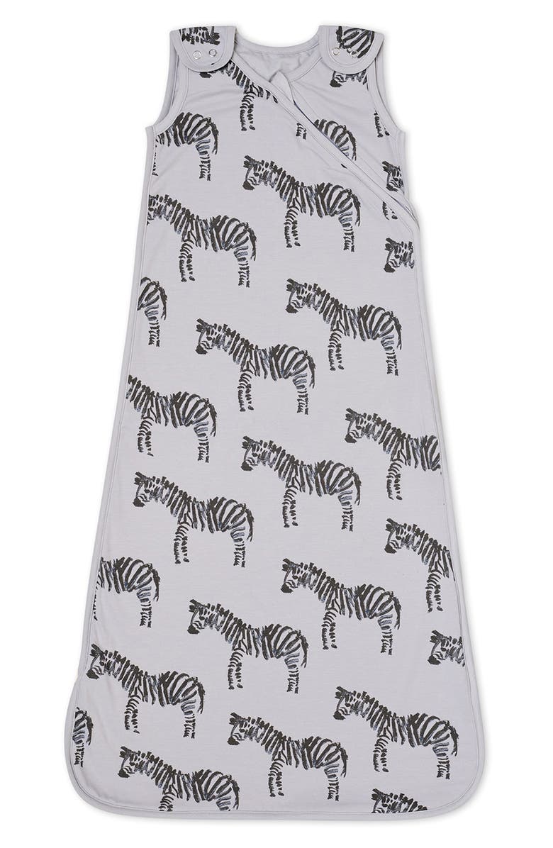 Oilo Cotton Jersey Wearable Blanket, Main, color, Gray