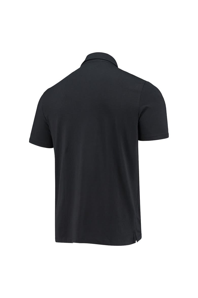 Men's Vineyard Vines Black Carolina Panthers Edgartown Polo, Alternate, color, Black