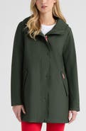 Hunter Acacia Rubberized Water-Repellent Rain Jacket