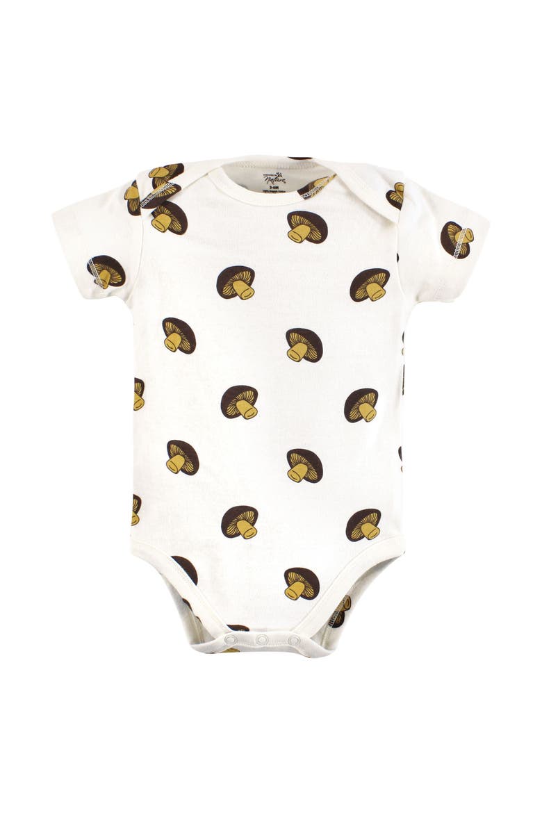 Organic Cotton Bodysuits, Alternate, color, Fruits And Veggies