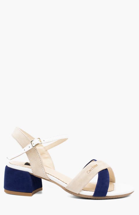 Capri Block Heel Sandal