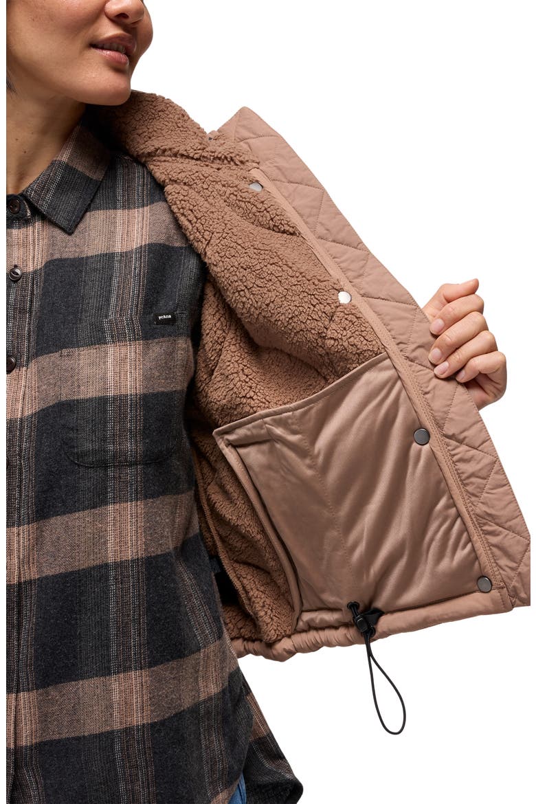 Encinitas Quilted Vest, Alternate, color, SHROOM