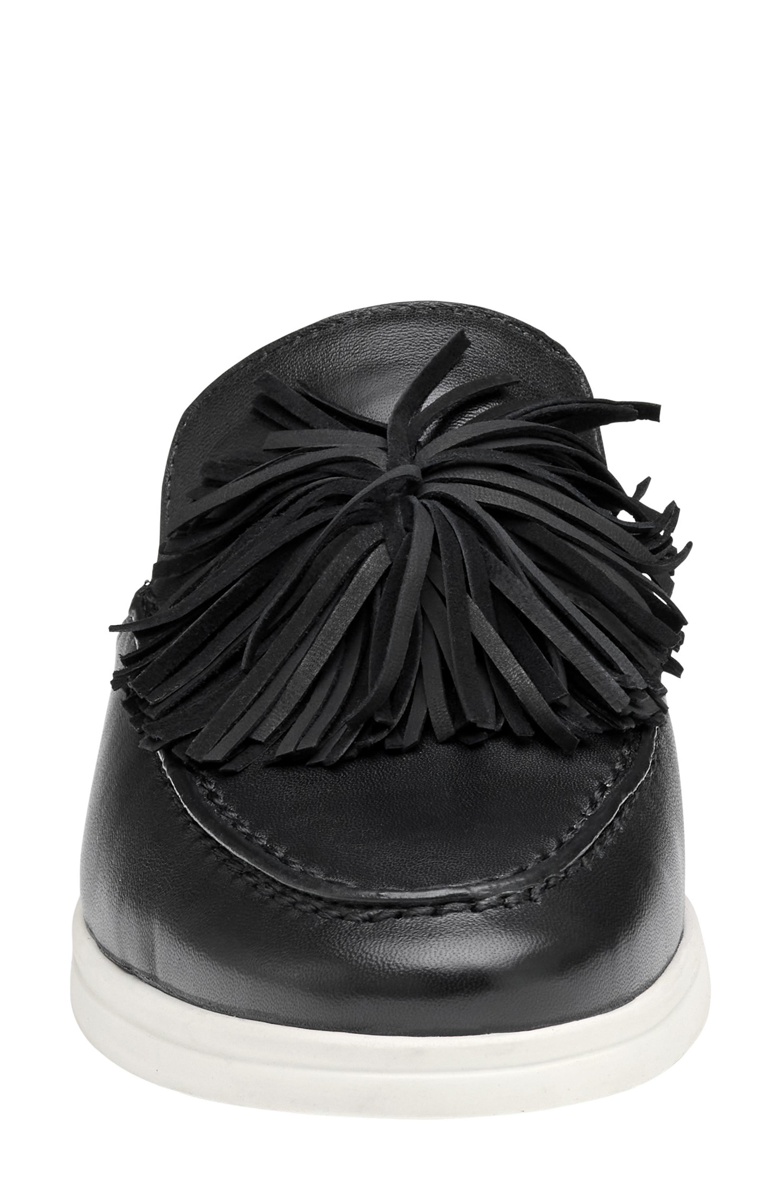 Johnston & Murphy Darlene Fringe Mule, Alternate, color, 