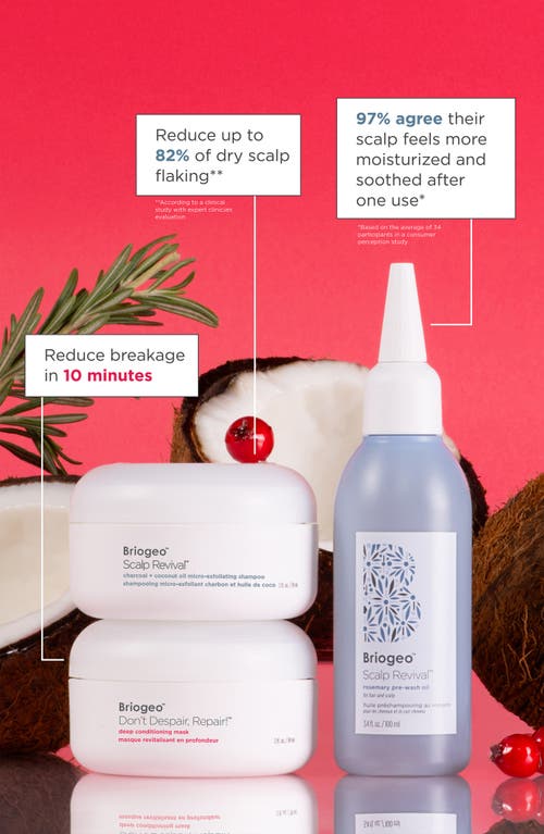 Briogeo Scalp Revival™ + Don't Despair, Repair!™ Healthy Hair Delights Set In Transparent